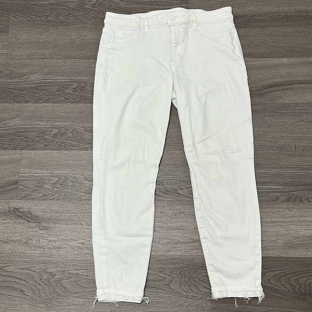 Joe’s Women’s Skinny Cropped White Jeans- size 31